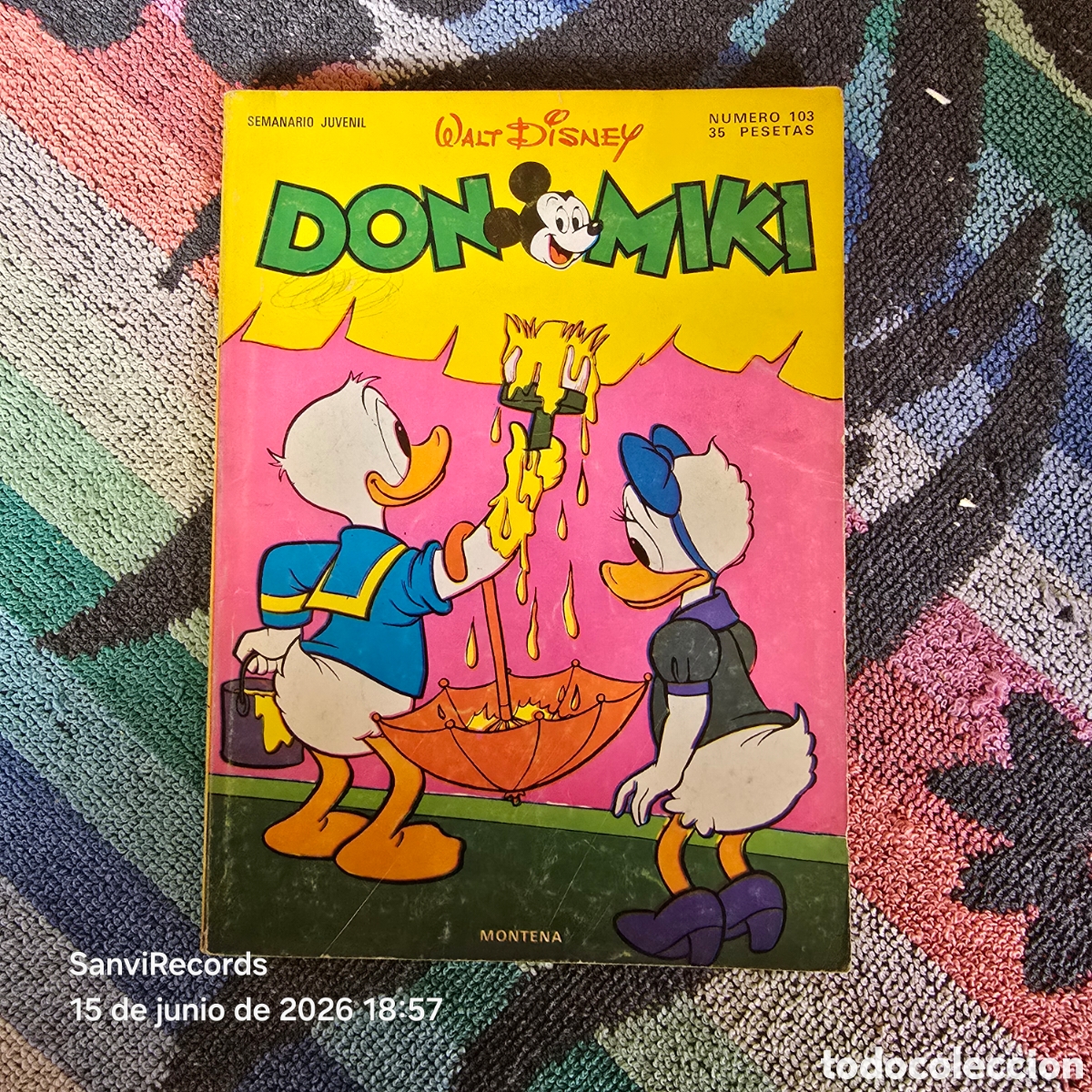 Livros de Banda Desenhada: WALT DISNEY, DON MIKI 103 (MONTENA)