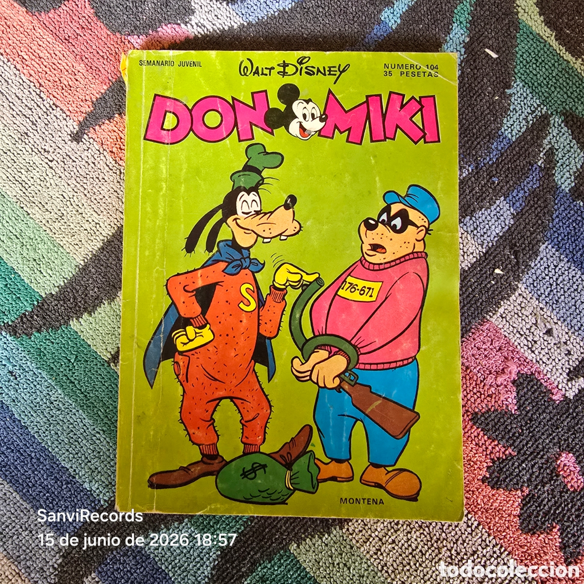 Tebeos: WALT DISNEY, DON MIKI 104 (MONTENA)