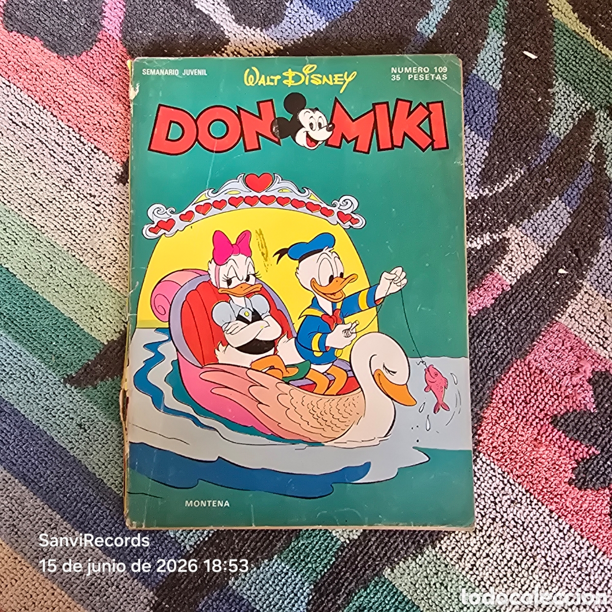 Tebeos: WALT DISNEY, DON MIKI 109 (MONTENA)