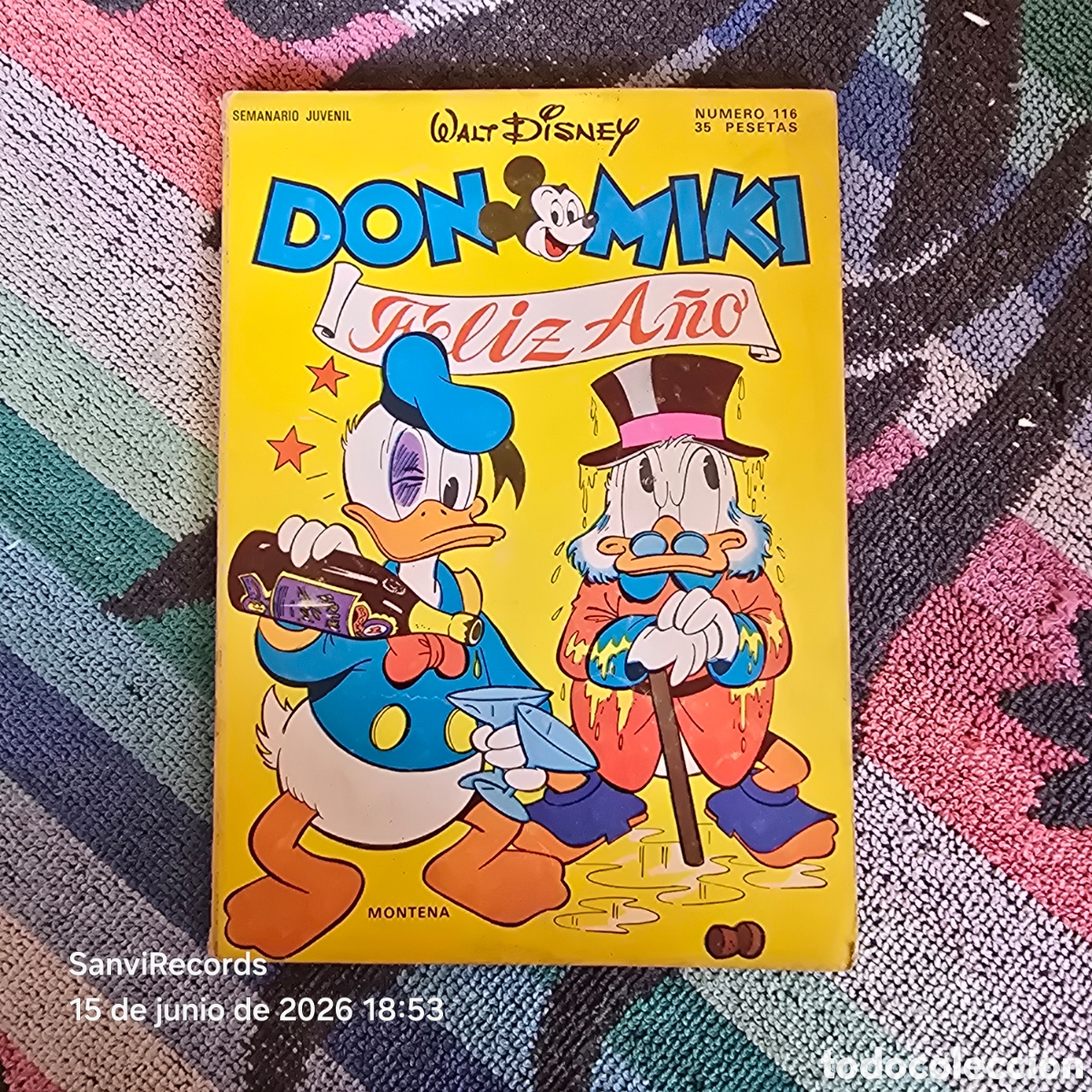Tebeos: WALT DISNEY, DON MIKI 116 (MONTENA)