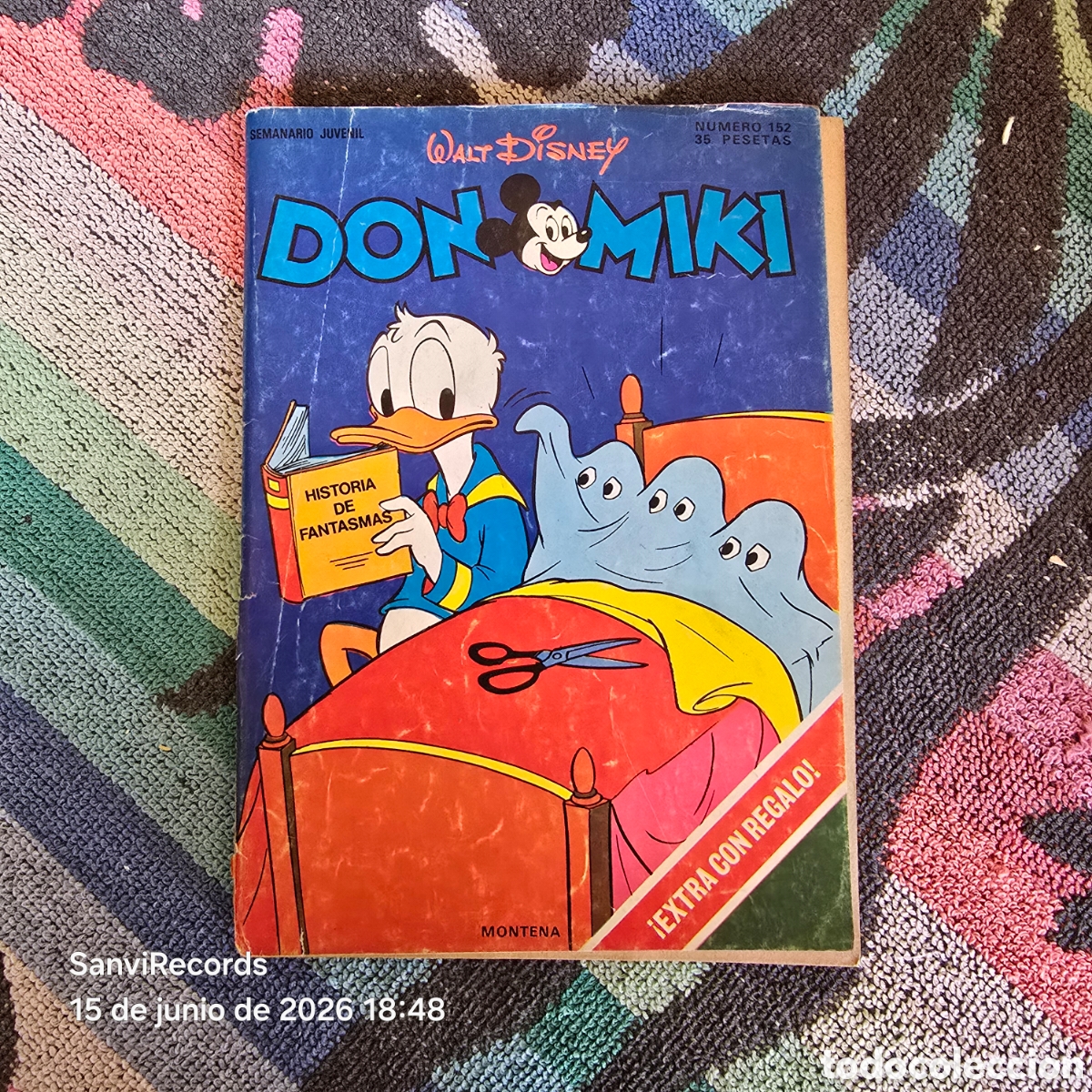 Tebeos: WALT DISNEY, DON MIKI 152 (MONTENA)