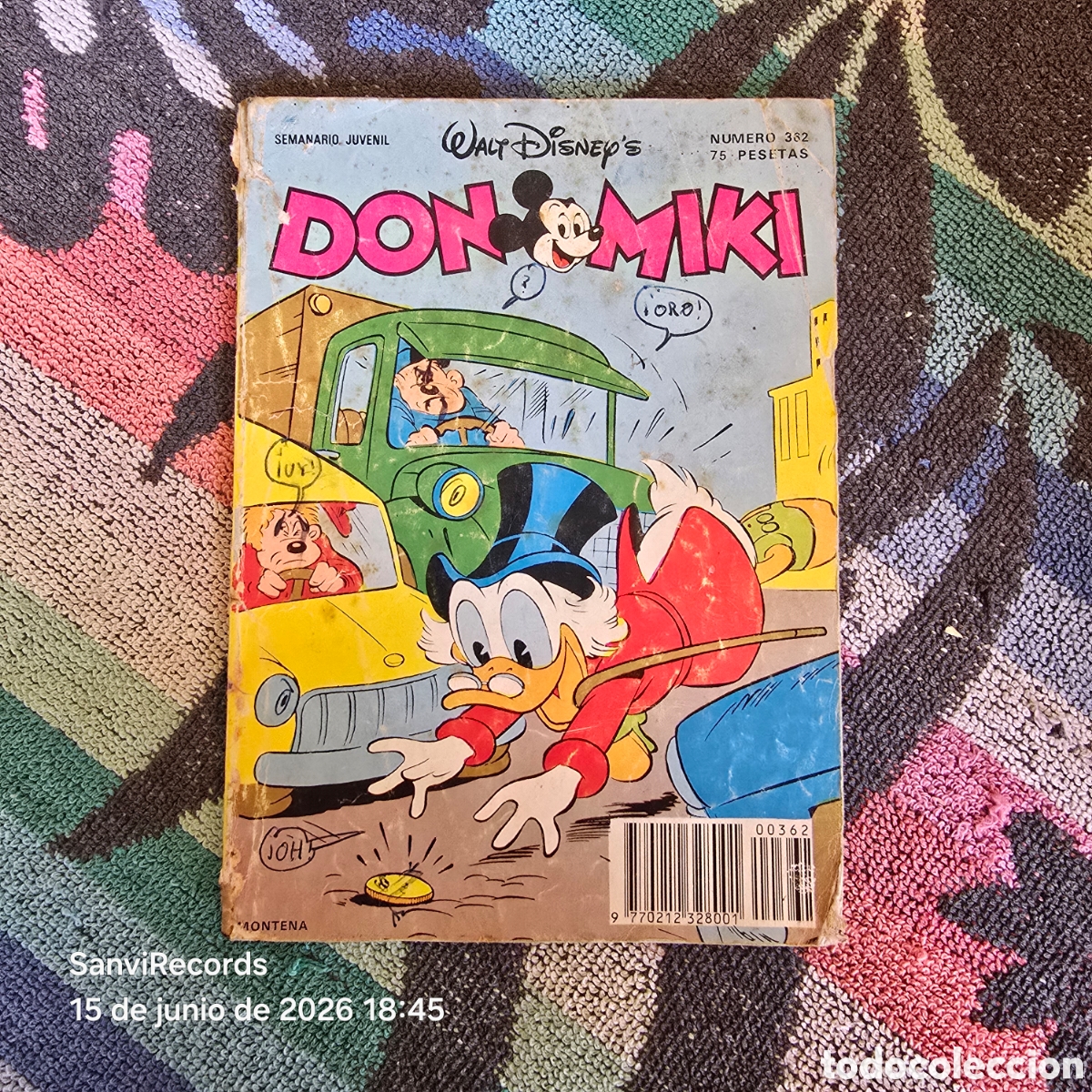 Tebeos: WALT DISNEY, DON MIKI 362 (MONTENA)