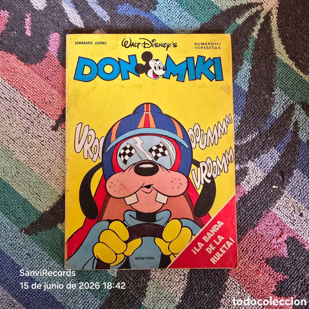 Tebeos: WALT DISNEY, DON MIKI 554 (MONTENA)