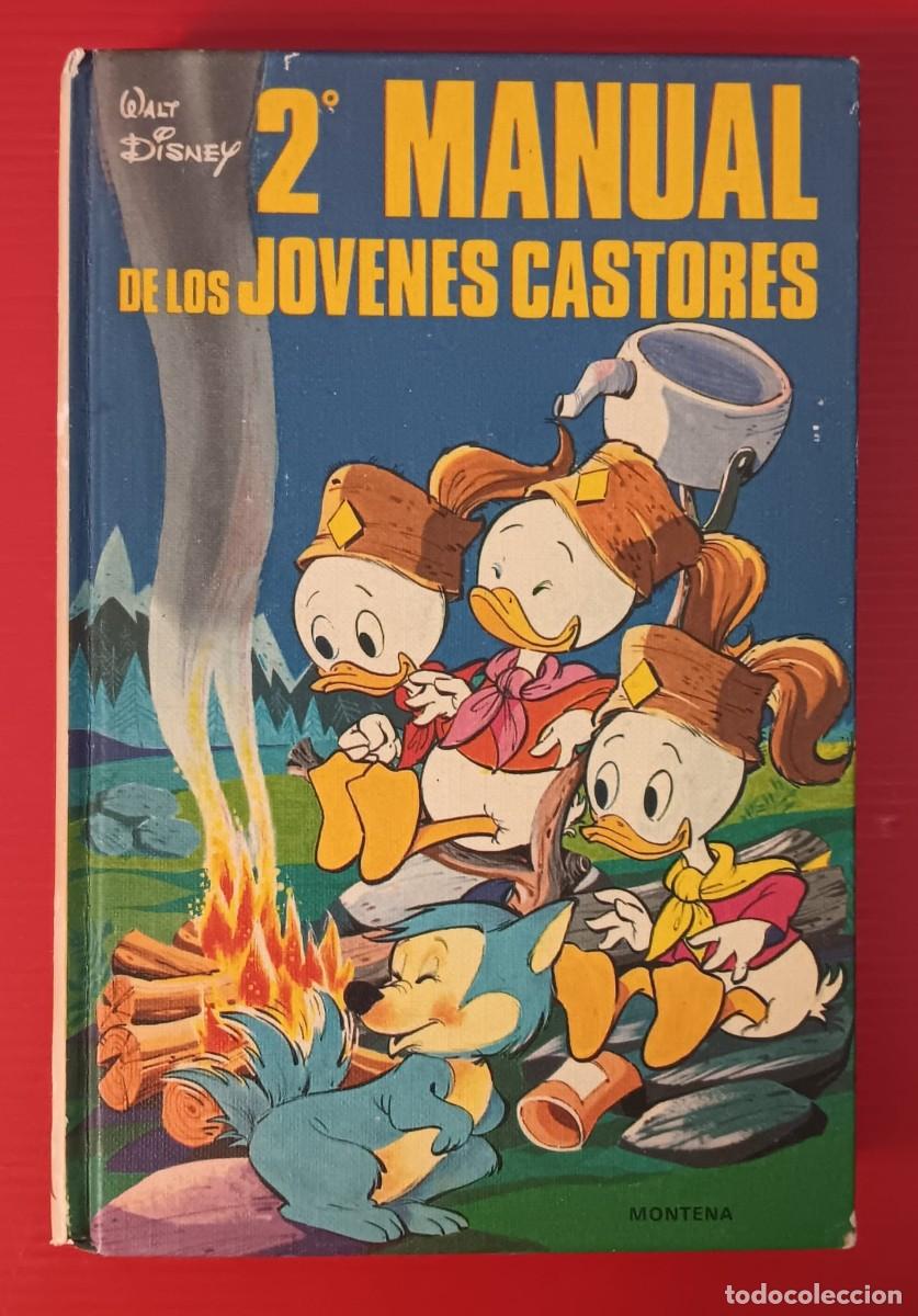 Tebeos: SEGUNDO MANUAL DE LOS JOVENES CASTORES DISNEY 1978 MONTENA