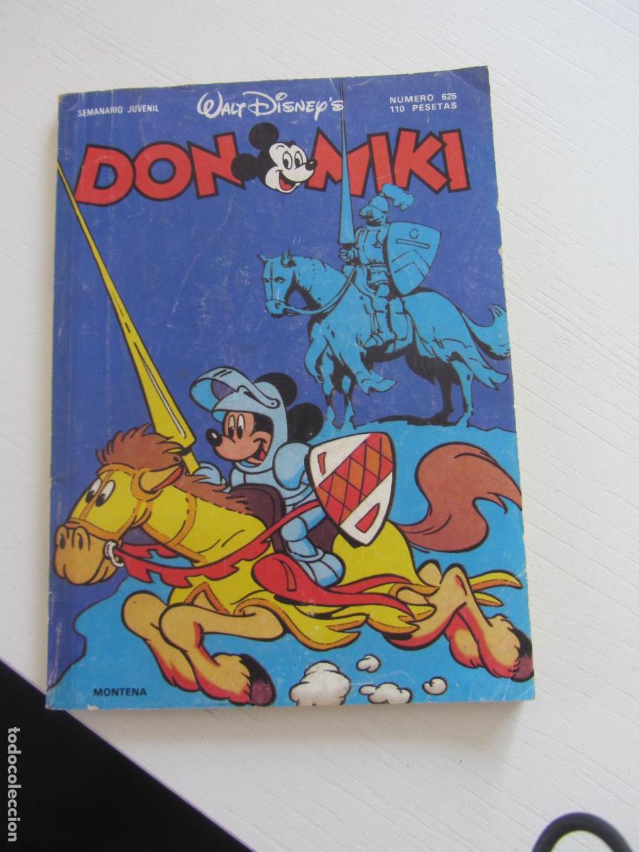 Tebeos: DON MIKI. SEMANARIO JUVENIL. WALT DISNEY'S. N&ordm; 625 EDITORIAL MONTENA arx152