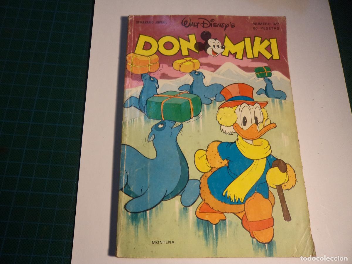 Comics: Don Miki. N&ordm; 327. Montena. Con se&ntilde;ales de uso.