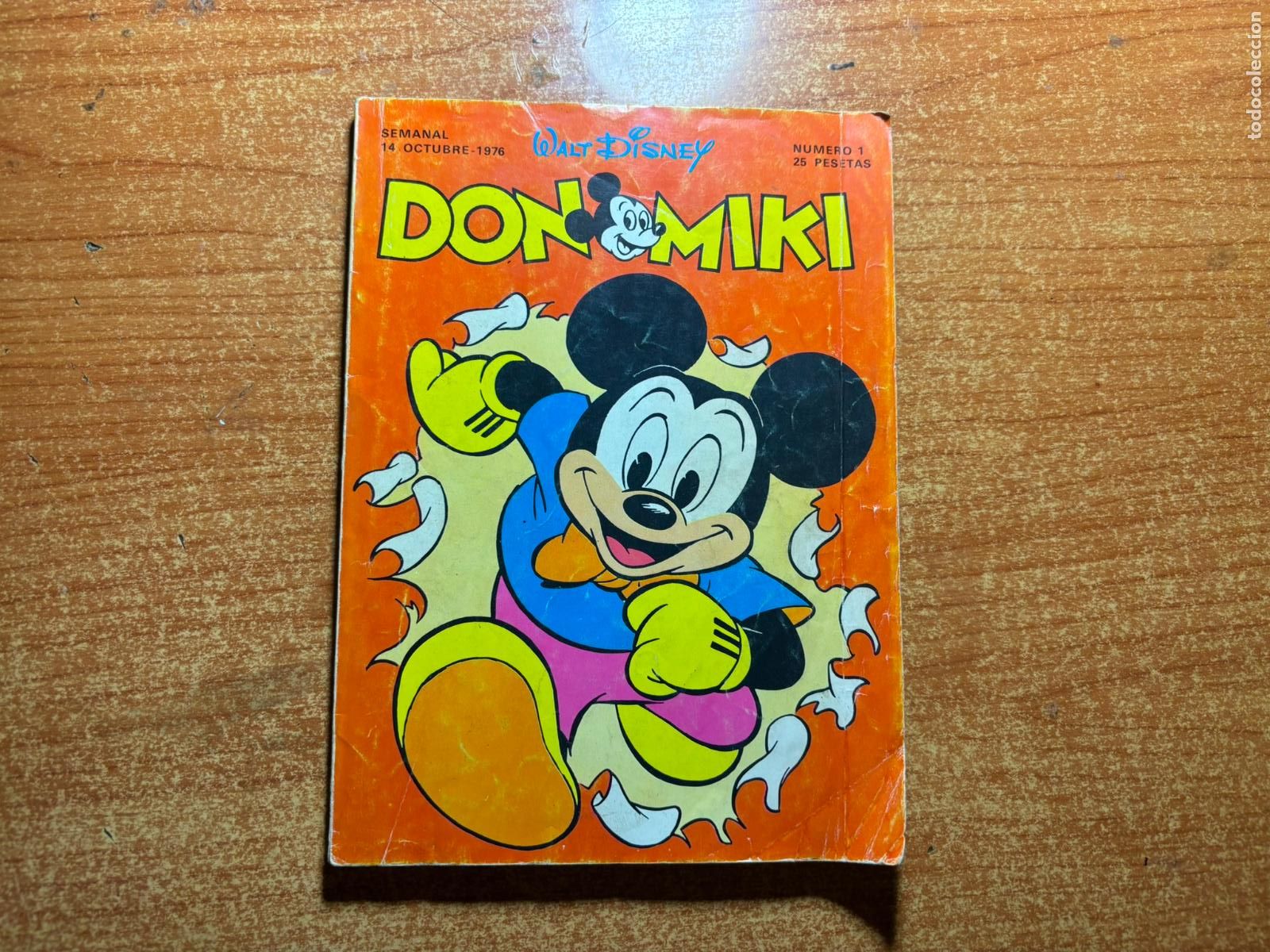 BDs: DON MIKI N&ordm; 1 EDITORIAL MONTENA 1976