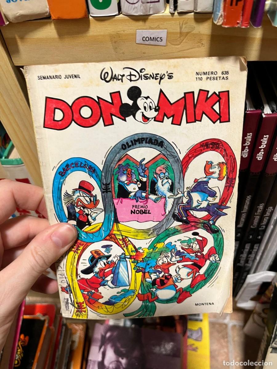 Tebeos: COMIC5 &mdash; Don Miki n&ordm; 635 &mdash; Walt Disney &mdash; Montena