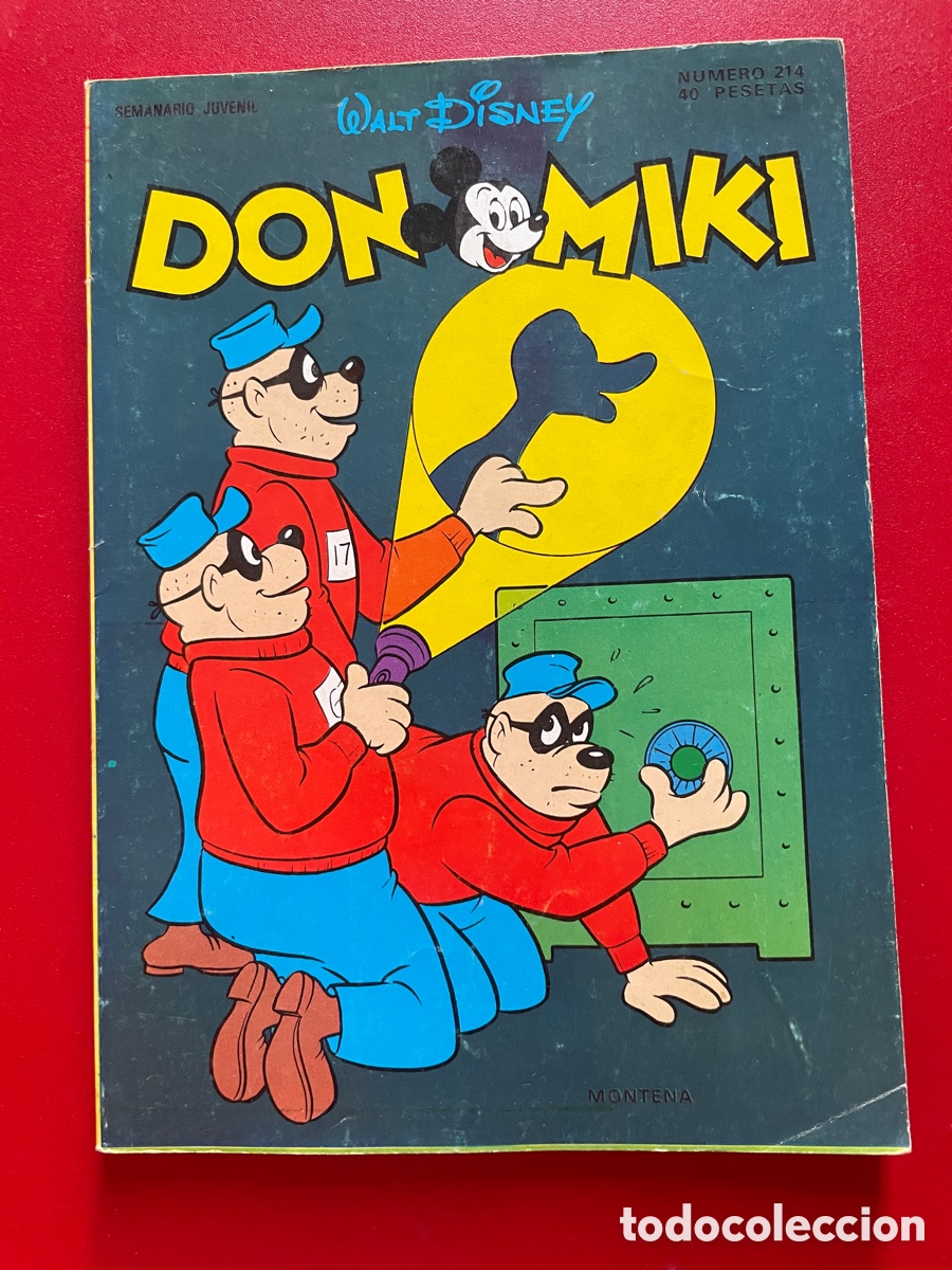 Tebeos: Don Miki. N&uacute;mero 214. Montena. Walt Disney, Productions