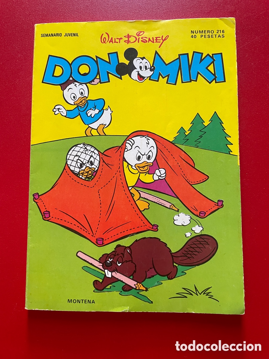 Tebeos: Don Miki. N&uacute;mero 216. Montena. Walt Disney, Productions