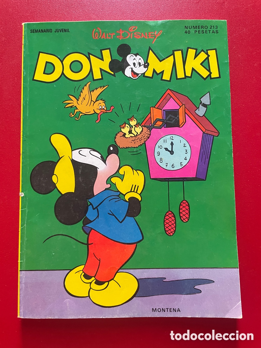 Tebeos: Don Miki. N&uacute;mero 213. Montena. Walt Disney, Productions