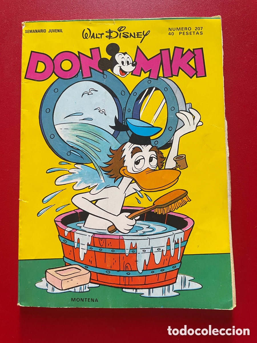 Tebeos: Don Miki. N&uacute;mero 207. Montena. Walt Disney, Productions