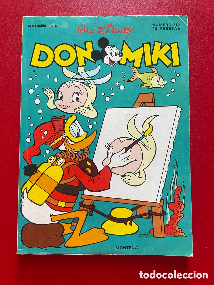 Tebeos: Don Miki. N&uacute;mero 212. Montena. Walt Disney, Productions