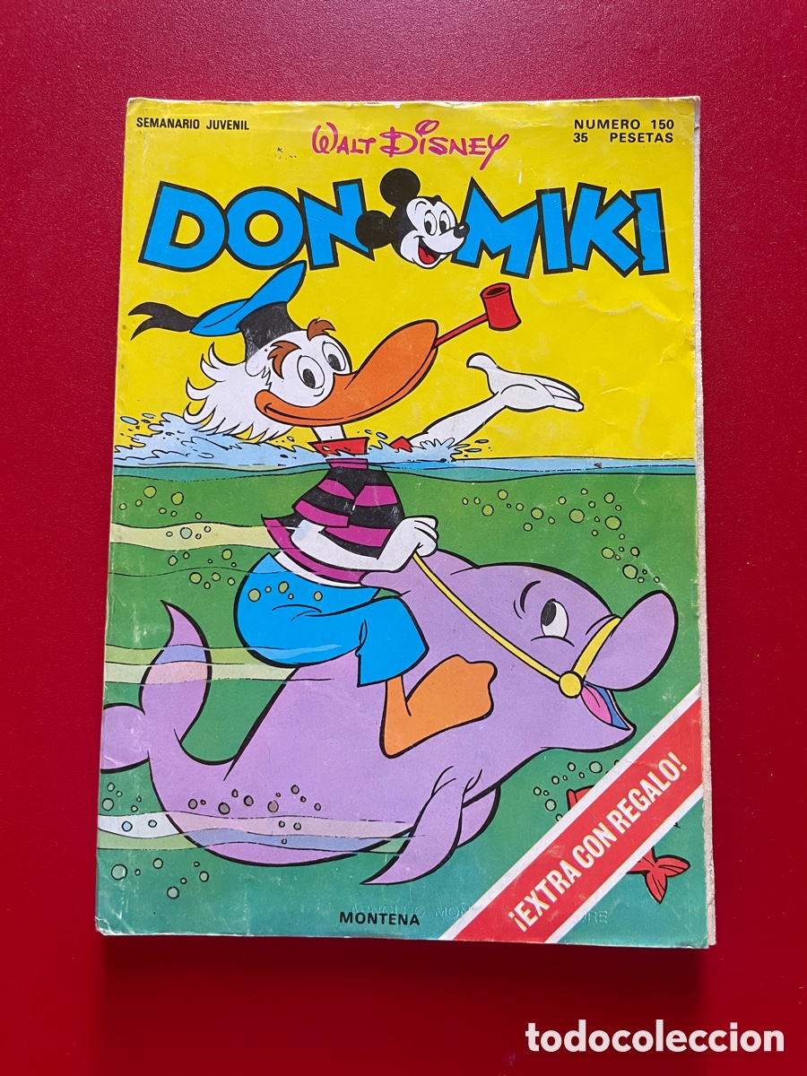 Tebeos: Don Miki. N&uacute;mero 150. Montena. Walt Disney. Extra con regalo, soldados.