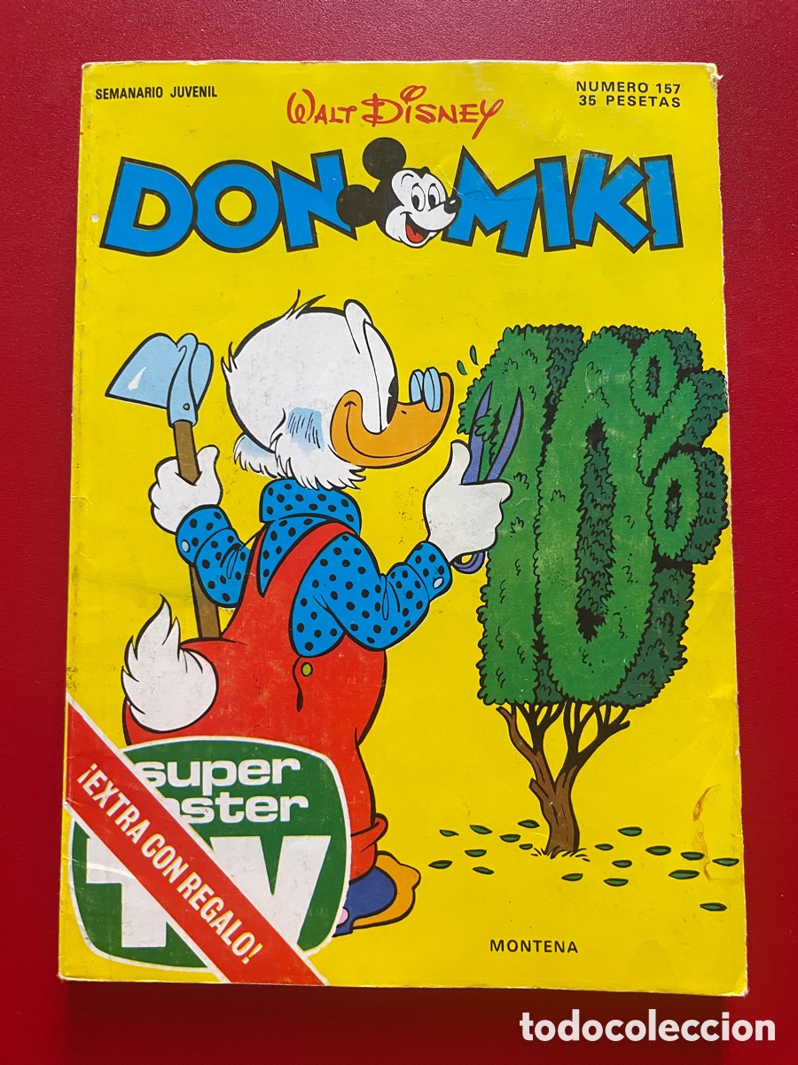 Tebeos: Don Miki. N&uacute;mero 157. Montena. Walt Disney. Extra con regalo.