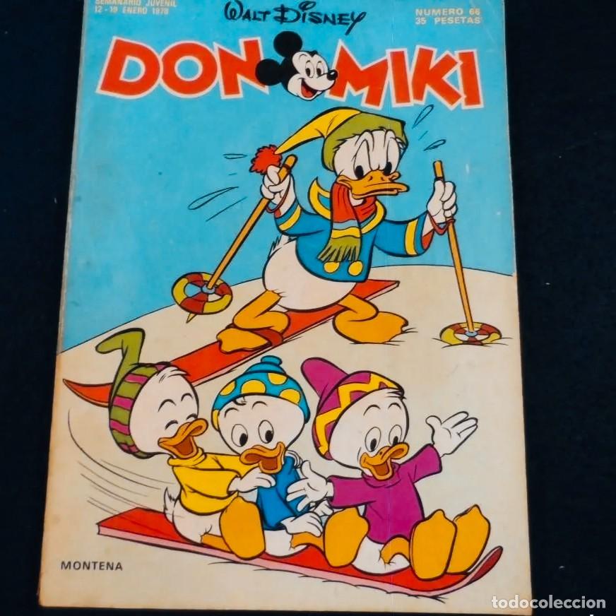 Tebeos: DON MIKI N&ordm; 66 . MONTENA 12-18 ENERO DEL A&Ntilde;O 1978