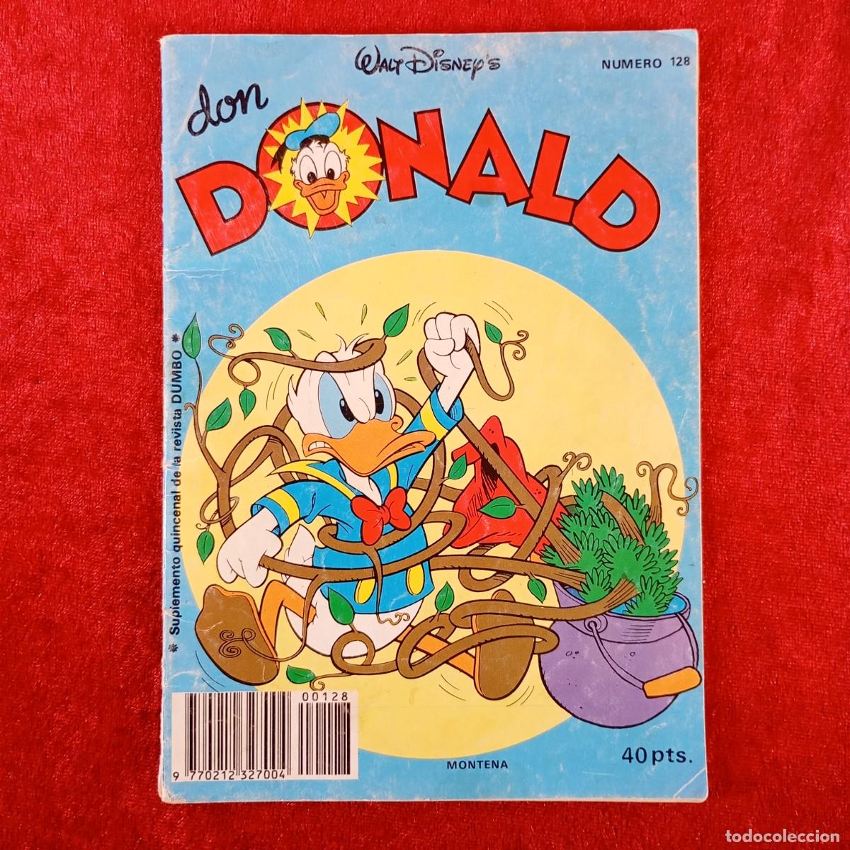 Tebeos: DON DONALD - WALT DISNEY - NUMERO 128 - MONTENA - 1979 / 2042