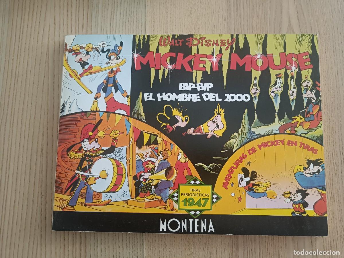 Tebeos: Mickey Mouse. Tiras period&iacute;sticas 1947. Montena. 1987