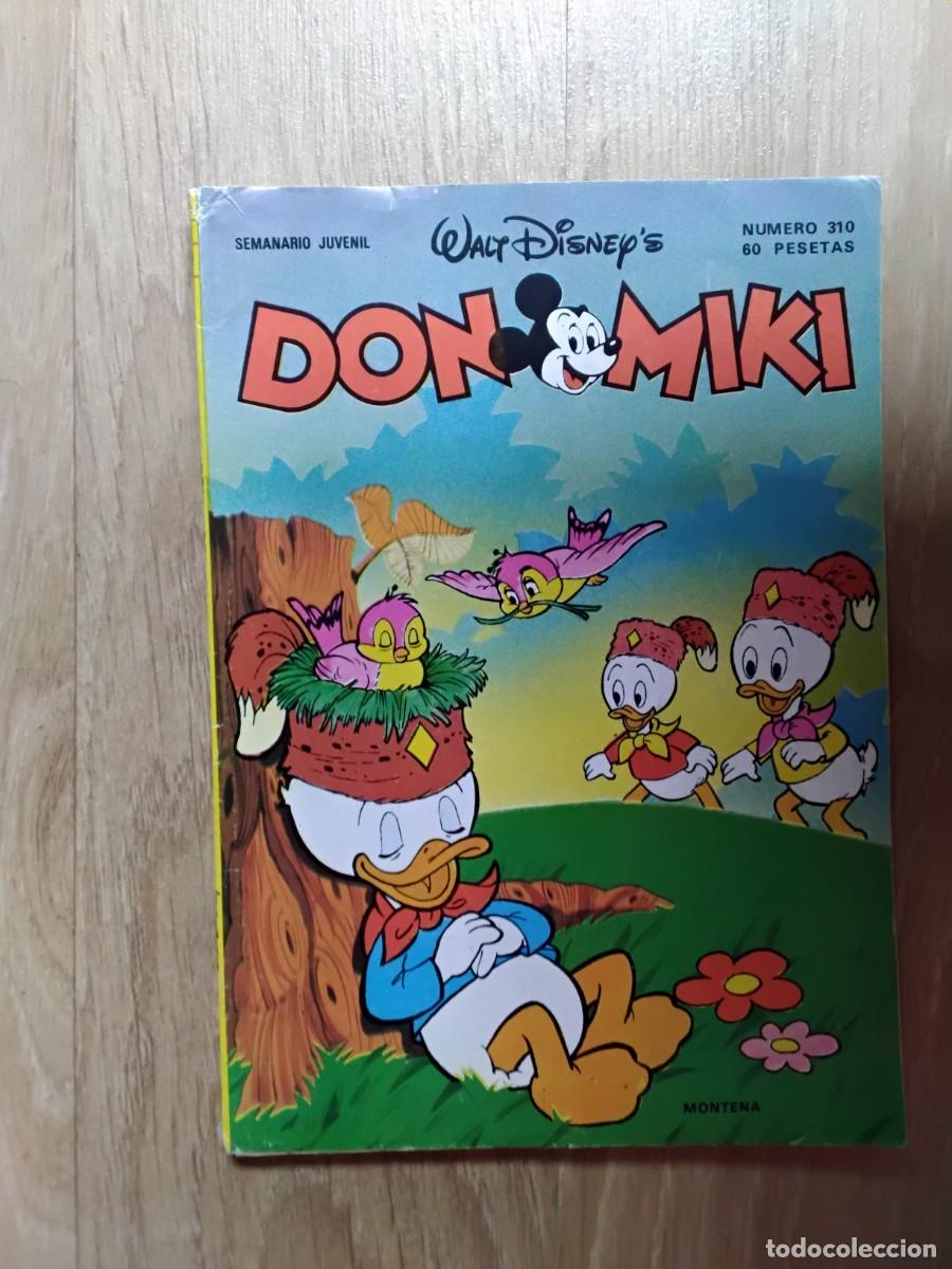 Comics: DON MIKI. WALT DISNEY. MONTENA. N&Uacute;MERO 310. 1982