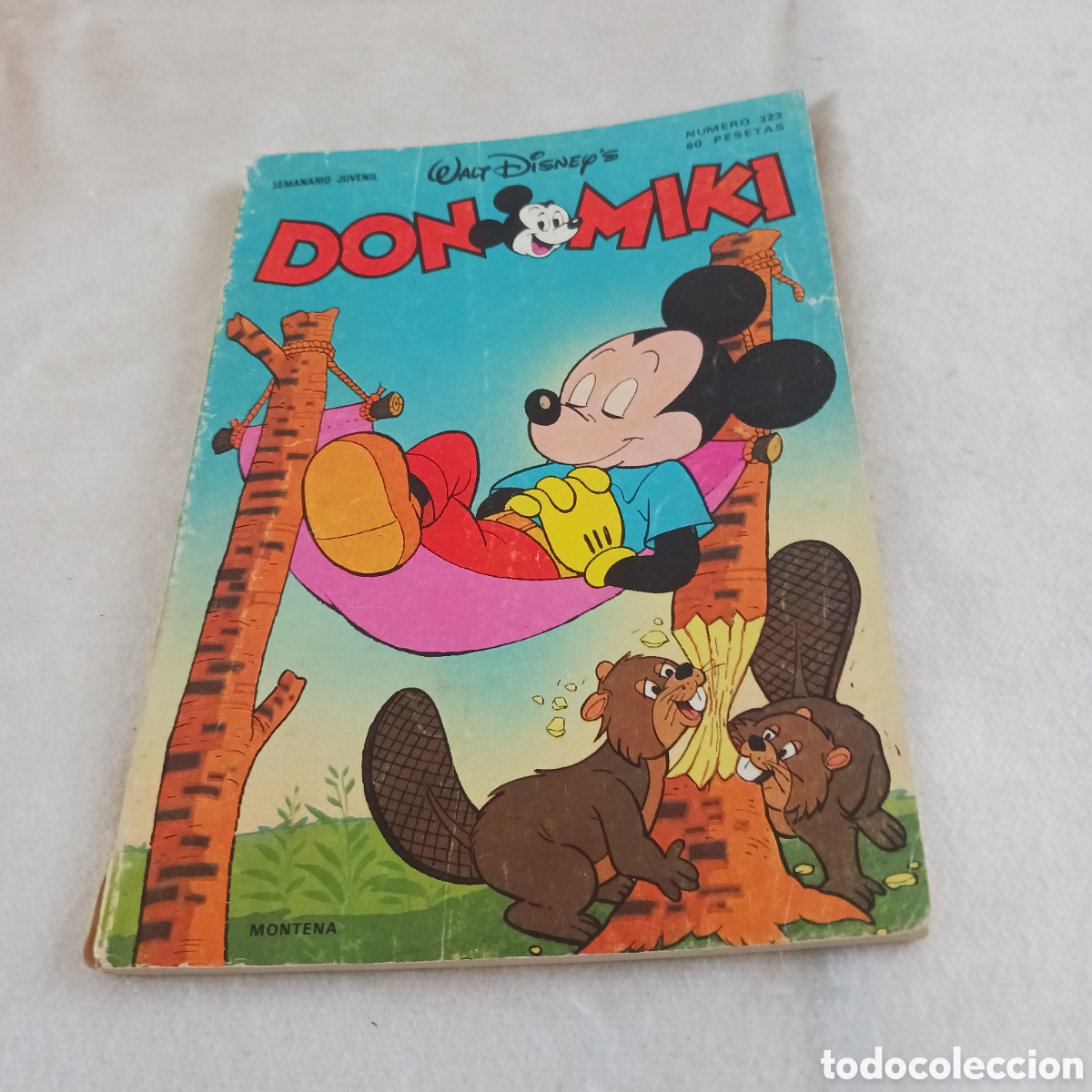 Tebeos: Don Miki de Walt Disneys,semanario juvenil num 323