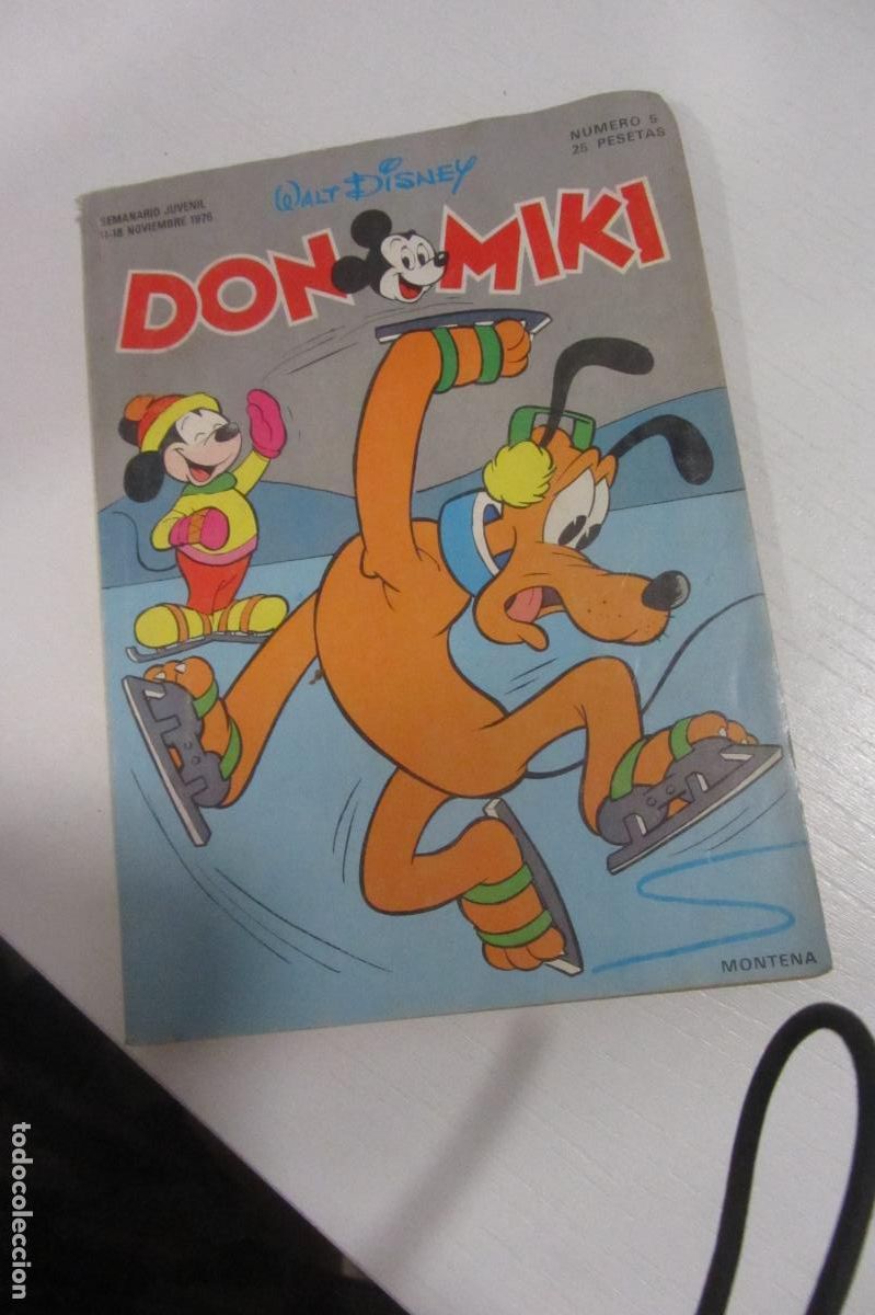 Tebeos: DON MIKI. N&ordm; 5 WALT DISNEY MONTENA 1977 ARX275