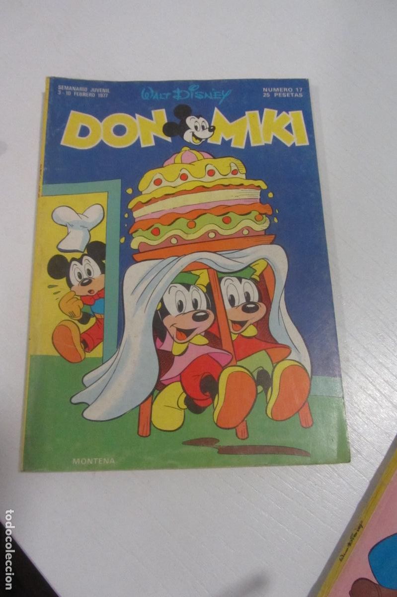 Tebeos: DON MIKI N&ordm; 17 WALT DISNEY EDITORIAL MONTENA 1976 ARX254