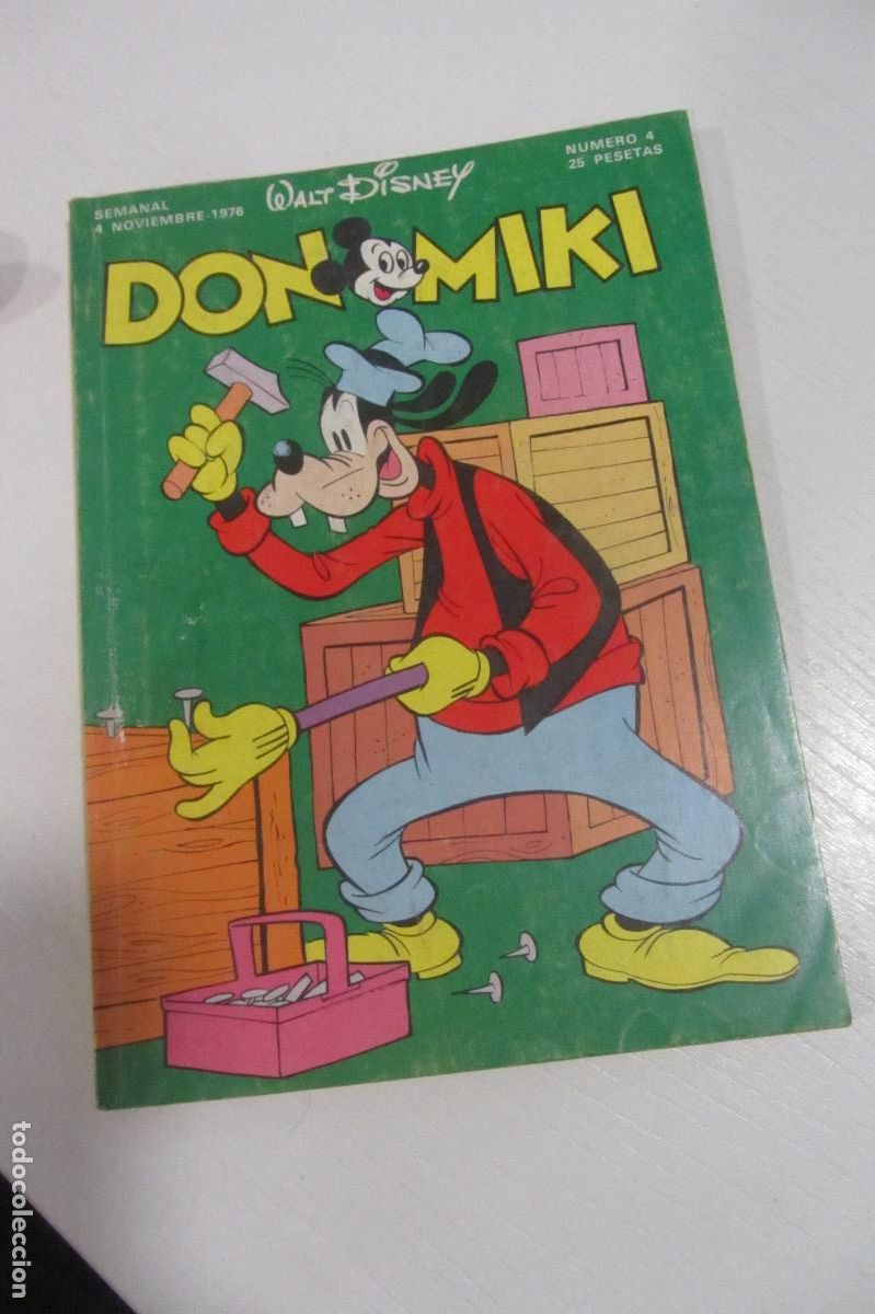 Tebeos: DON MIKI N&ordm; 4 WALT DISNEY EDITORIAL MONTENA 1976 ARX254