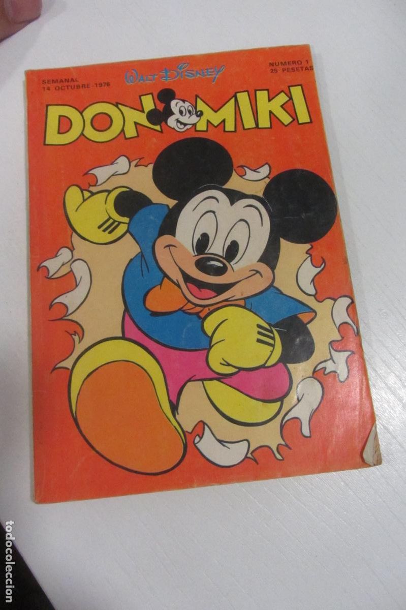 Tebeos: DON MIKI N&ordm; 1, MONTENA, 25 PESETAS, 14 DE OCTUBRE DE 1976. sin punto ARX276