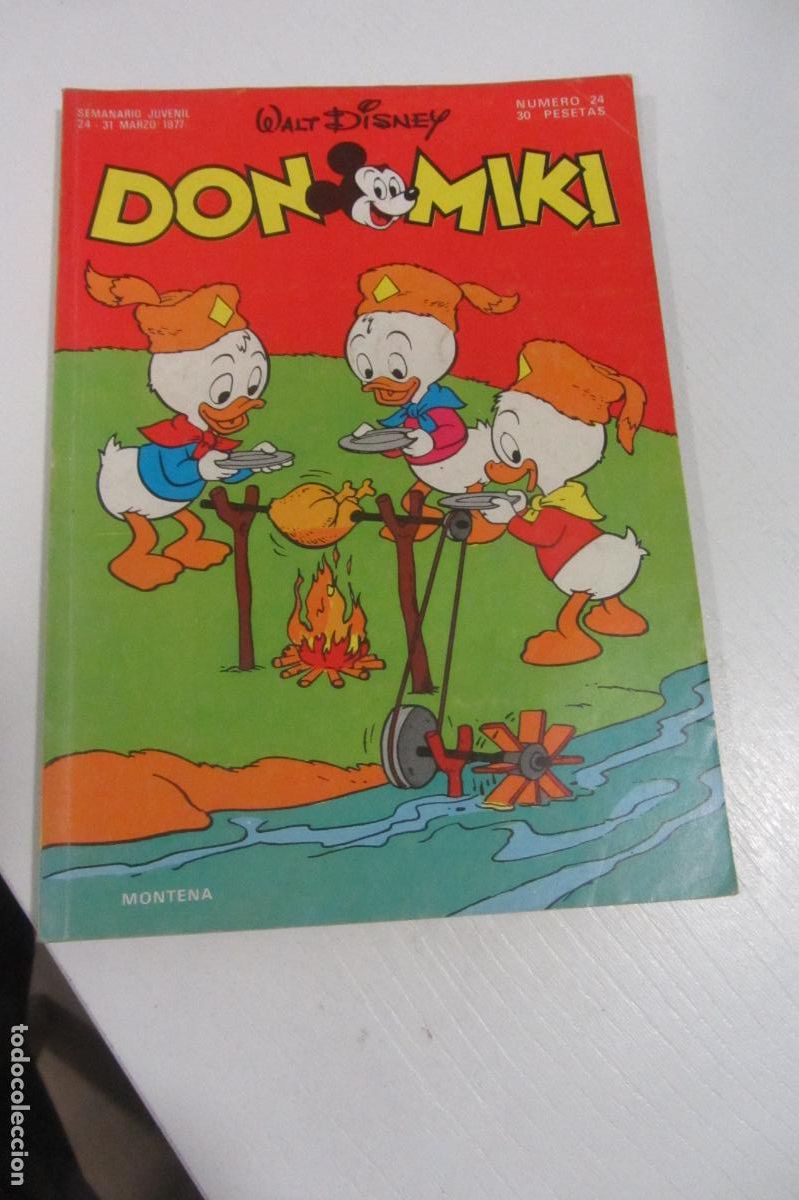 Tebeos: DON MIKI N&ordm; 24. MONTENA 1977 con punto ARX276