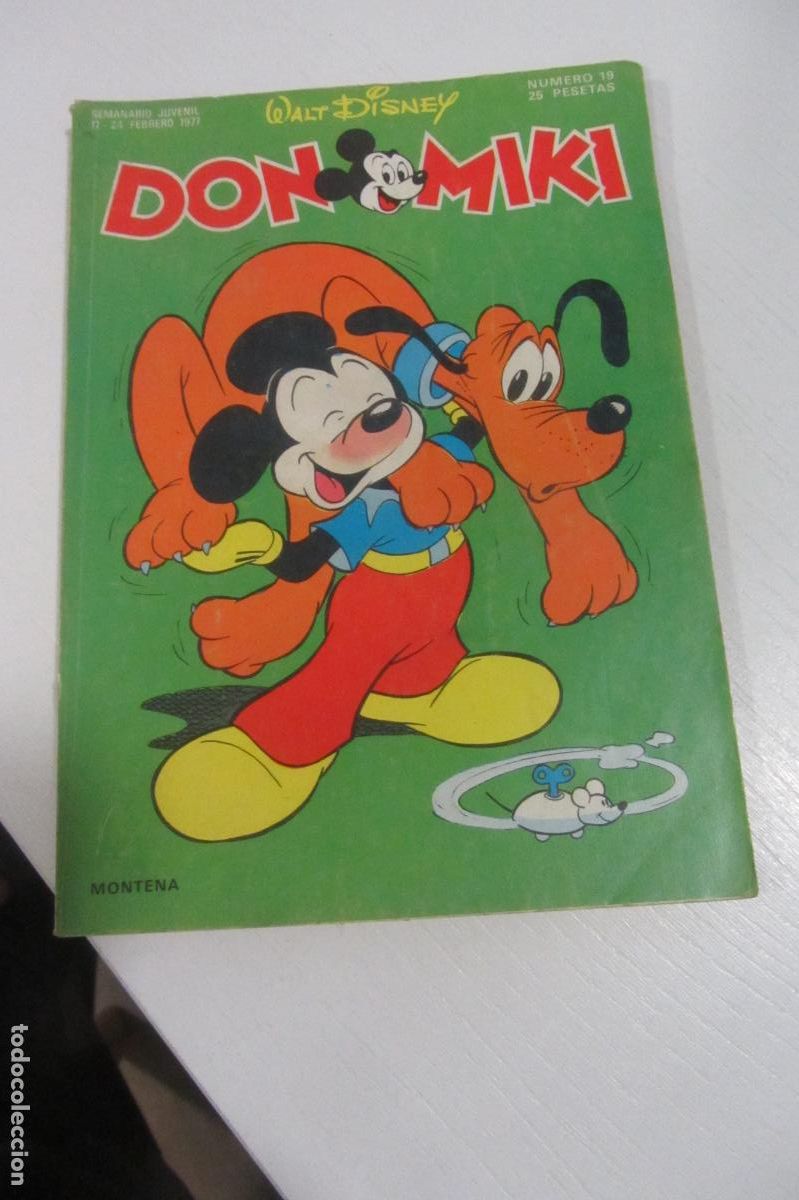 Tebeos: DON MIKI N&ordm; 19 MONTENA 1977 con punto ARX276