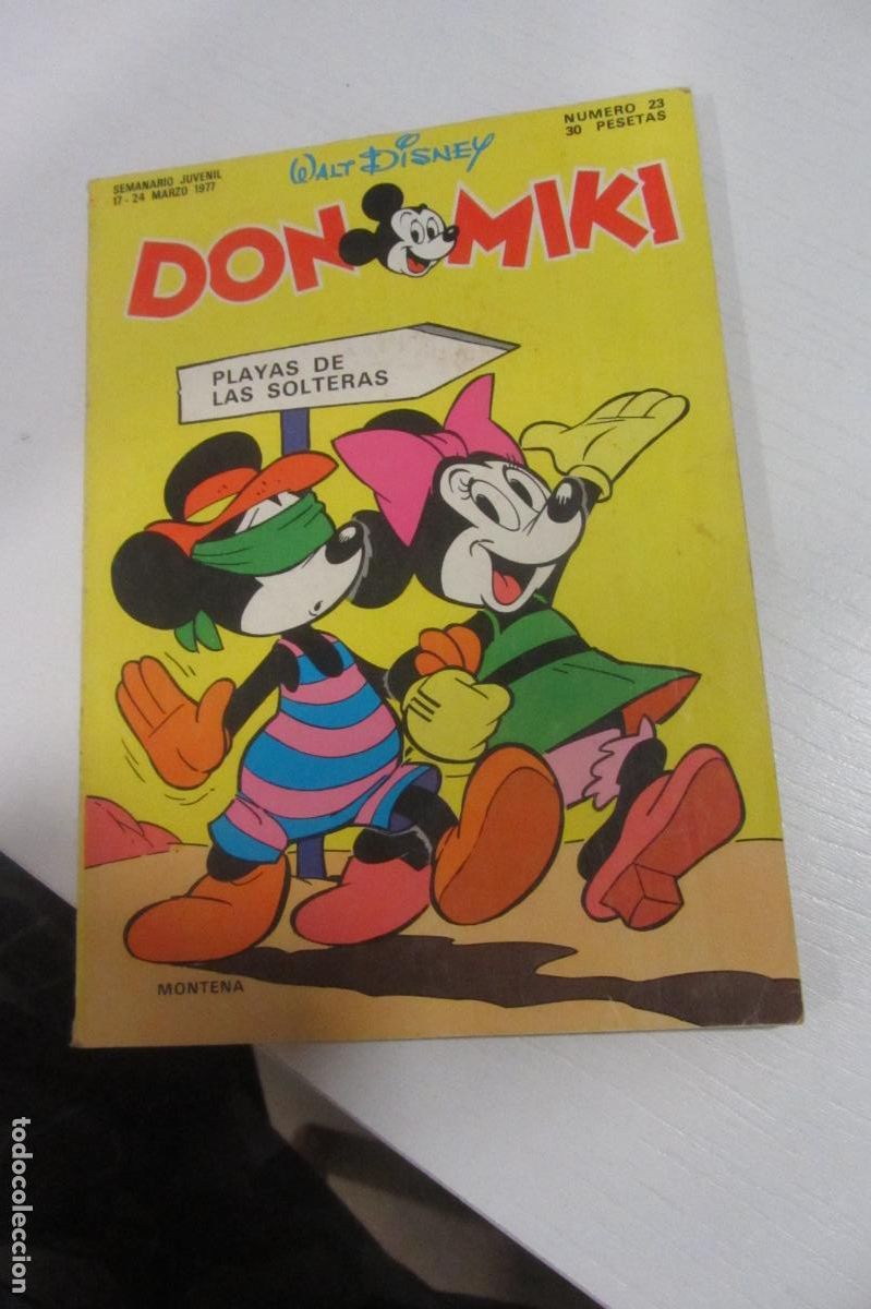 Tebeos: DON MIKI N&ordm; 23 MONTENA 1977 con punto ARX276