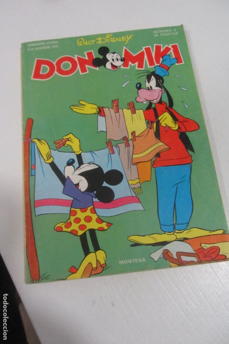 Tebeos: DON MIKI N&ordm; 9 MONTENA 1977 sin punto ARX276