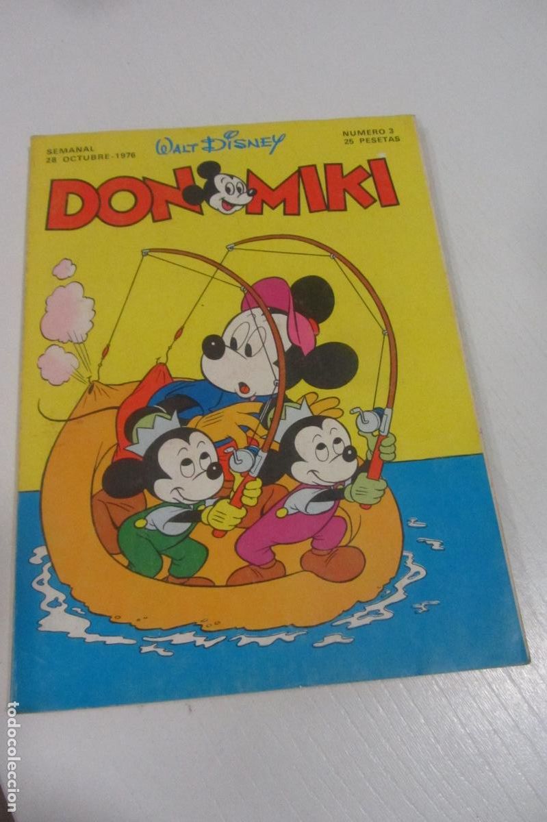 Tebeos: DON MIKI N&ordm; 3 MONTENA 1977 sin punto ARX277