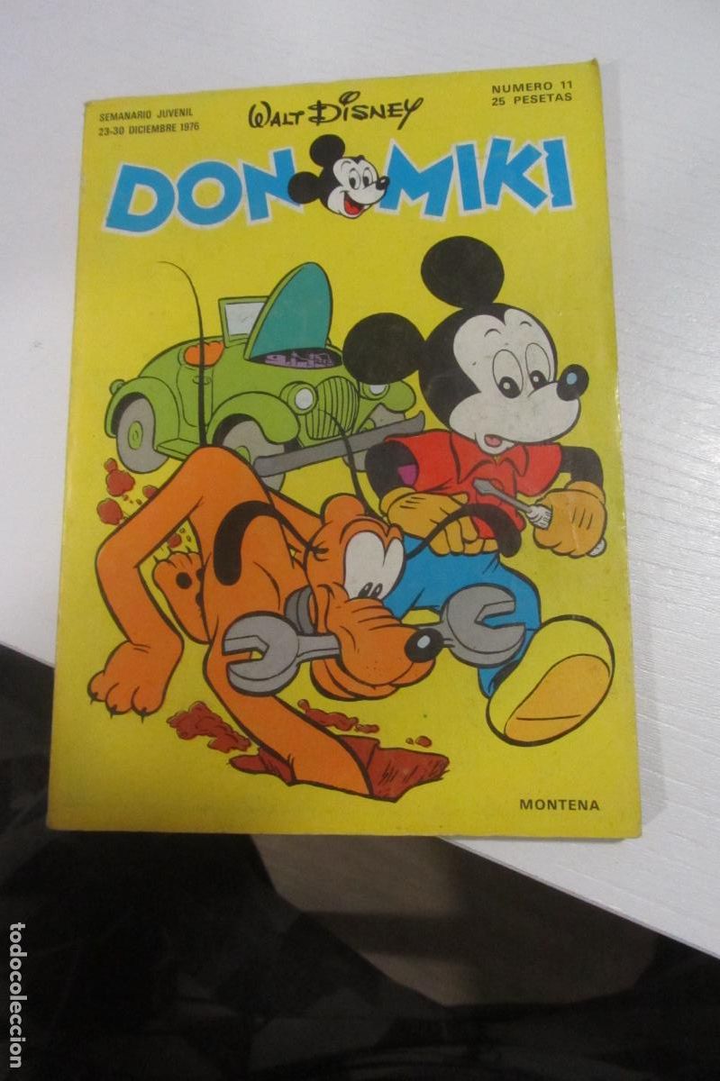 Tebeos: DON MIKI N&ordm; 11 MONTENA 1977 sin punto ARX277