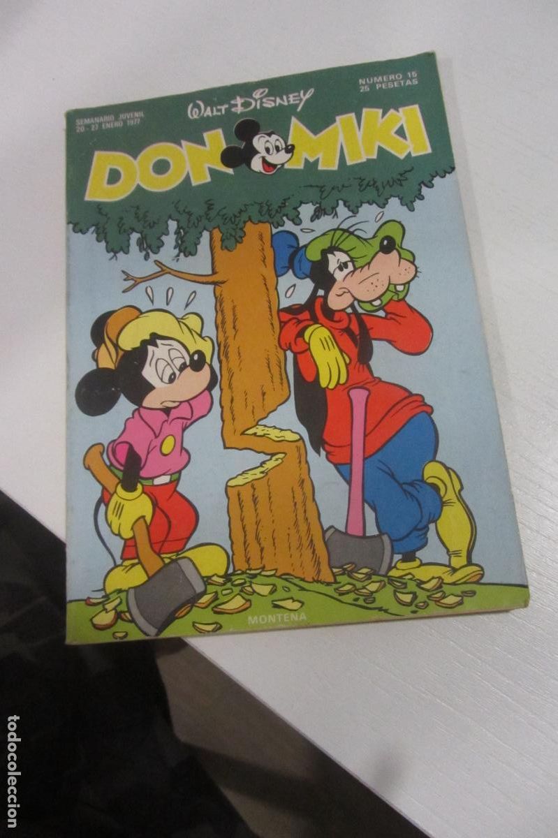 Tebeos: DON MIKI N&ordm; 15 MONTENA 1977 con punto ARX277