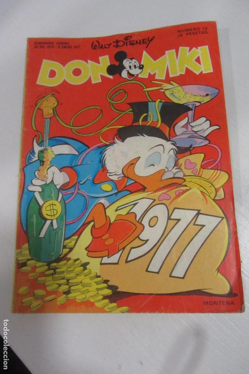 Tebeos: DON MIKI N&ordm; 12 MONTENA 1977 sin punto ARX277