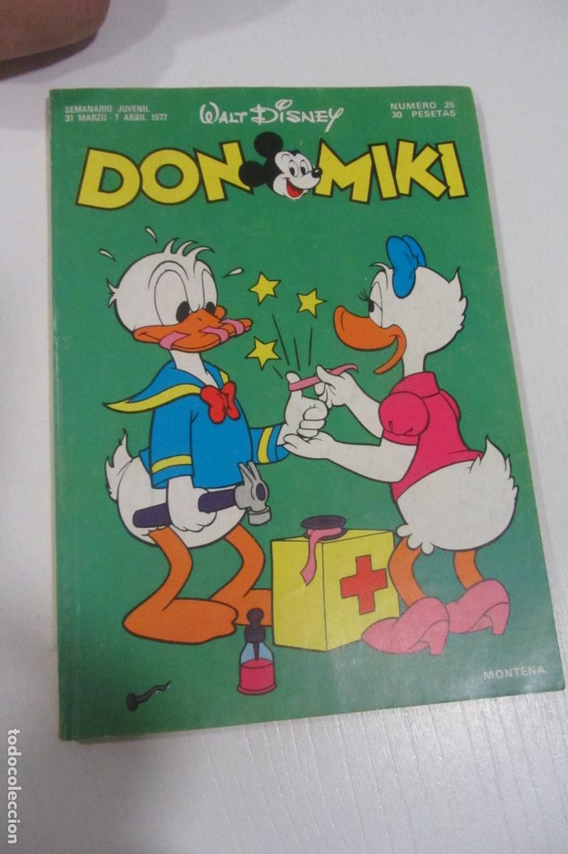 Tebeos: DON MIKI N&ordm; 25 MONTENA 1977 con punto ARX277