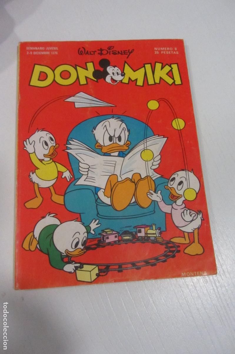 Tebeos: DON MIKI N&ordm; 8 MONTENA 1977 sin punto ARX277