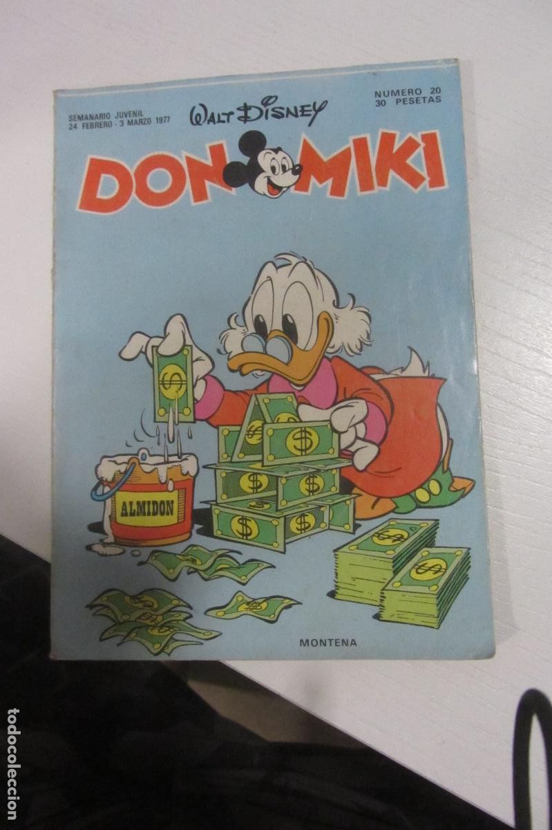 Tebeos: DON MIKI N&ordm; 20 MONTENA 1977 con punto ARX277