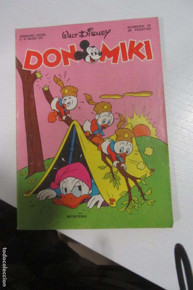 BDs: DON MIKI N&ordm; 21 MONTENA 1977 con punto ARX279