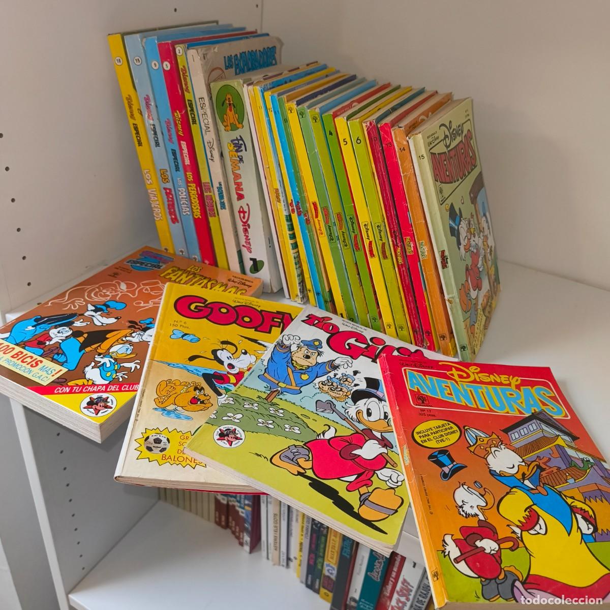 BDs: Lote 27 c&oacute;mics Disney cl&aacute;sicos tipo taco