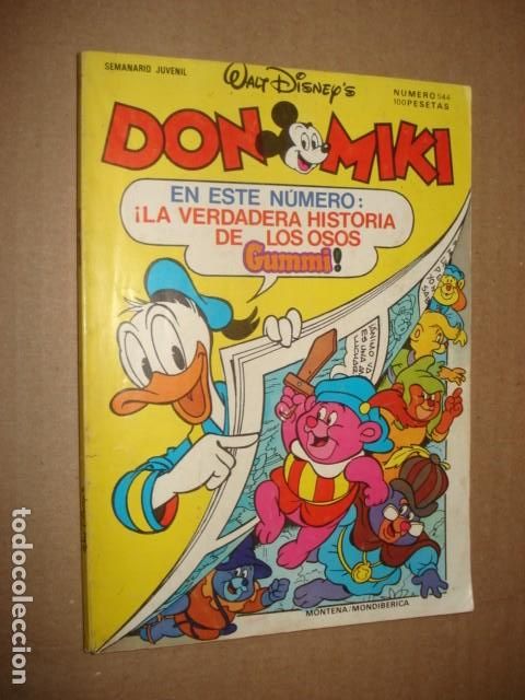 Tebeos: Don Miki, 544, 1986, Montena, muy buen estado