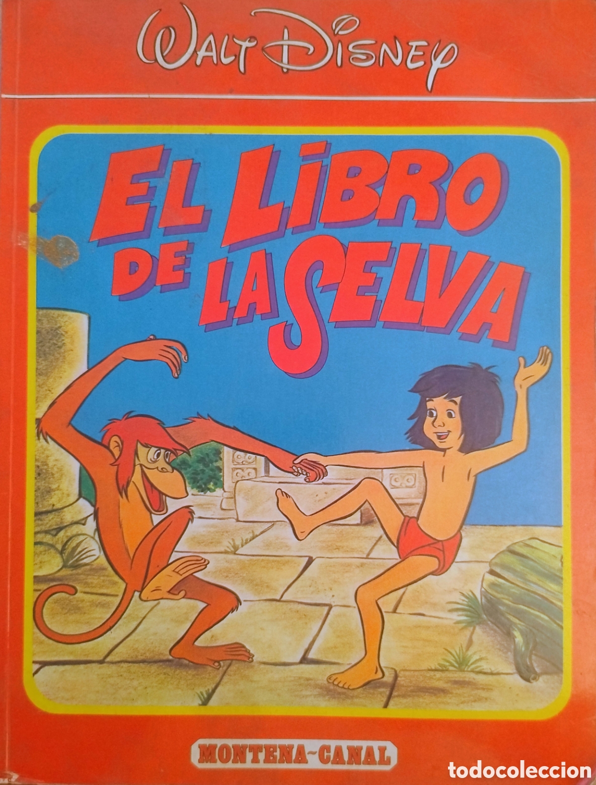 Tebeos: Walt Disney El Libro de la Selva &ndash; Montena Canal 1981 &ndash; Vintage