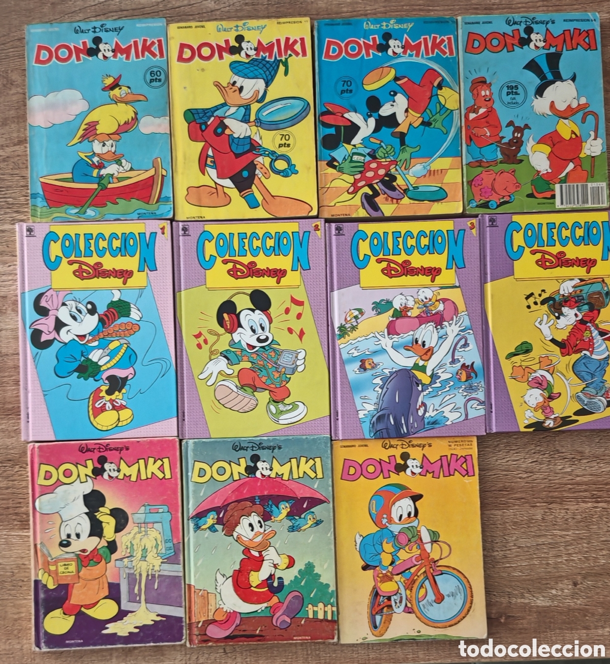 Tebeos: Lote de 11 comics Colecci&oacute;n Disney, Don Miki