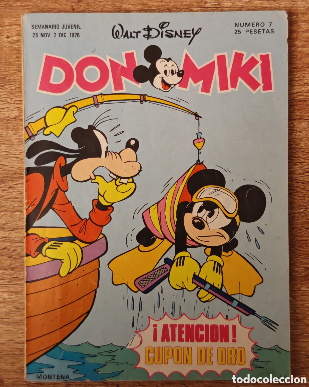 Tebeos: Don Miki n&deg; 7 Montena 1976 Con cup&oacute;n