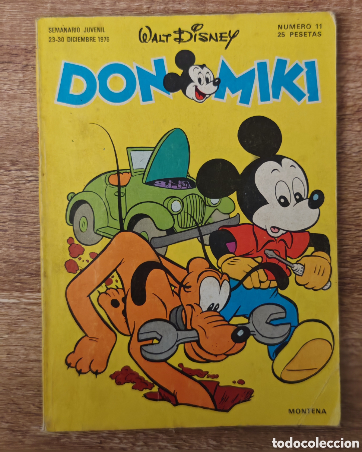 Tebeos: Don Miki n&deg; 11 Ed. Montena 1976 Con cup&oacute;n