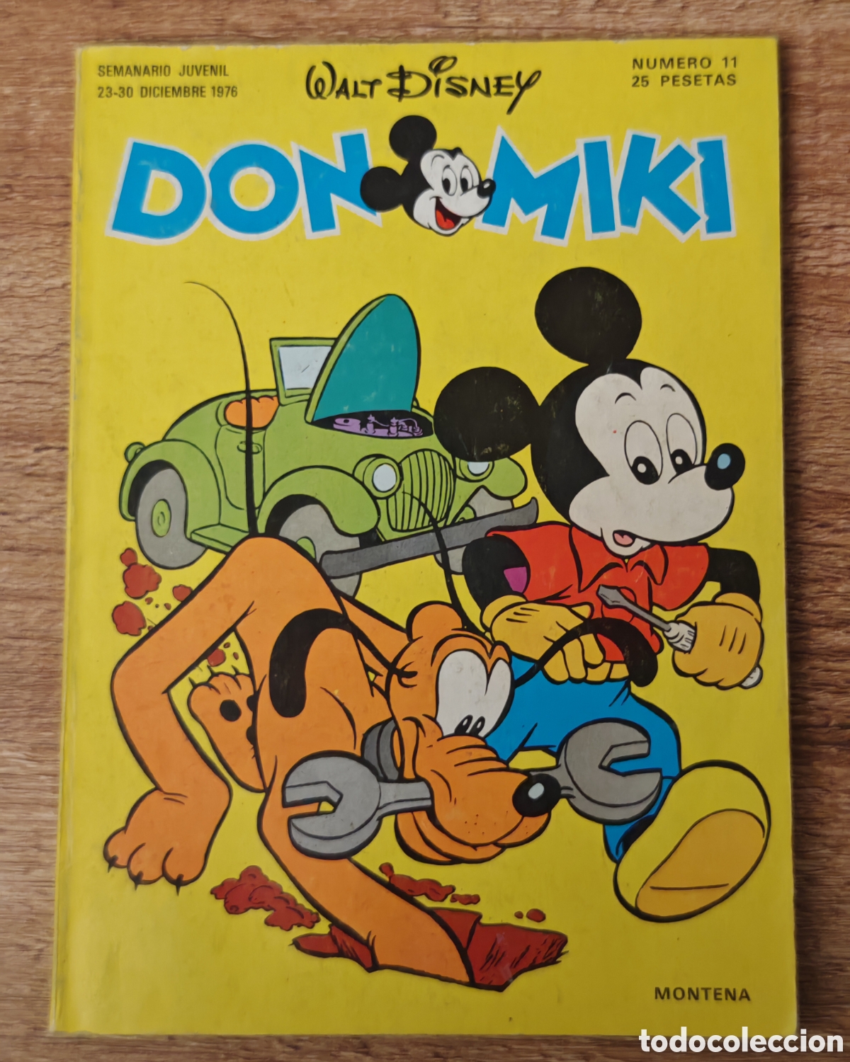 Tebeos: Don Miki n&deg; 11 Montena 1976 Con cup&oacute;n