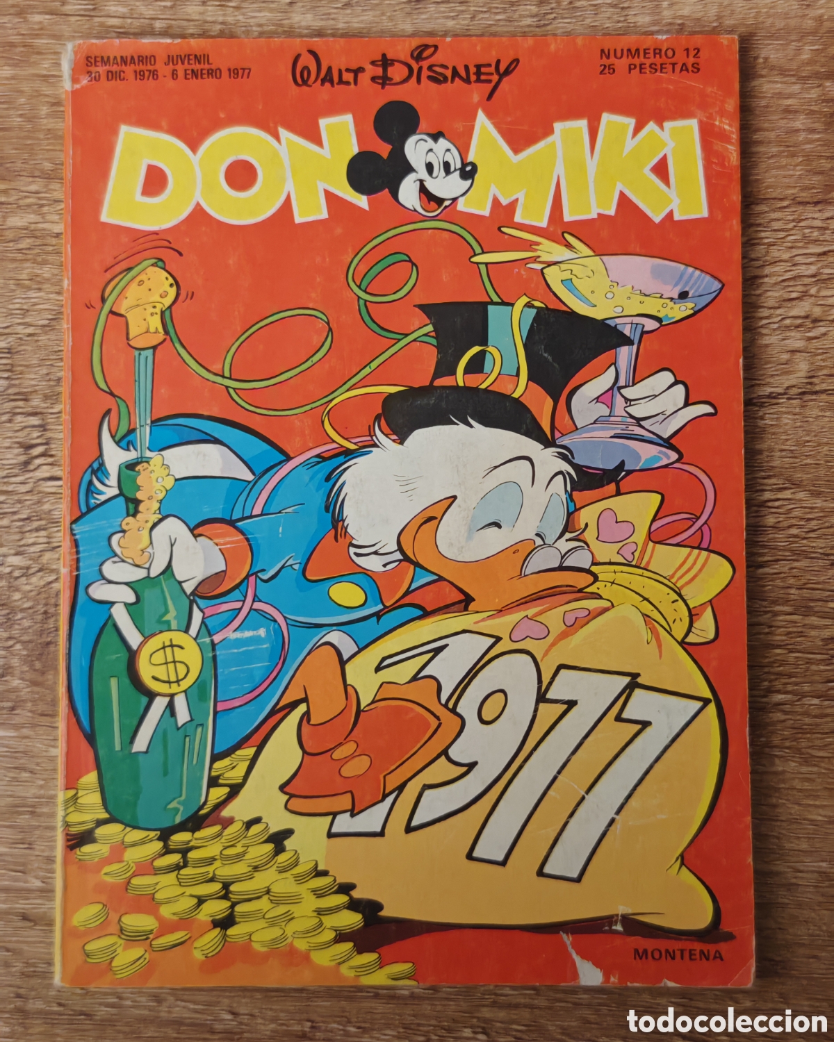 Tebeos: Don Miki n&deg; 12 Montena 1977 Con cup&oacute;n