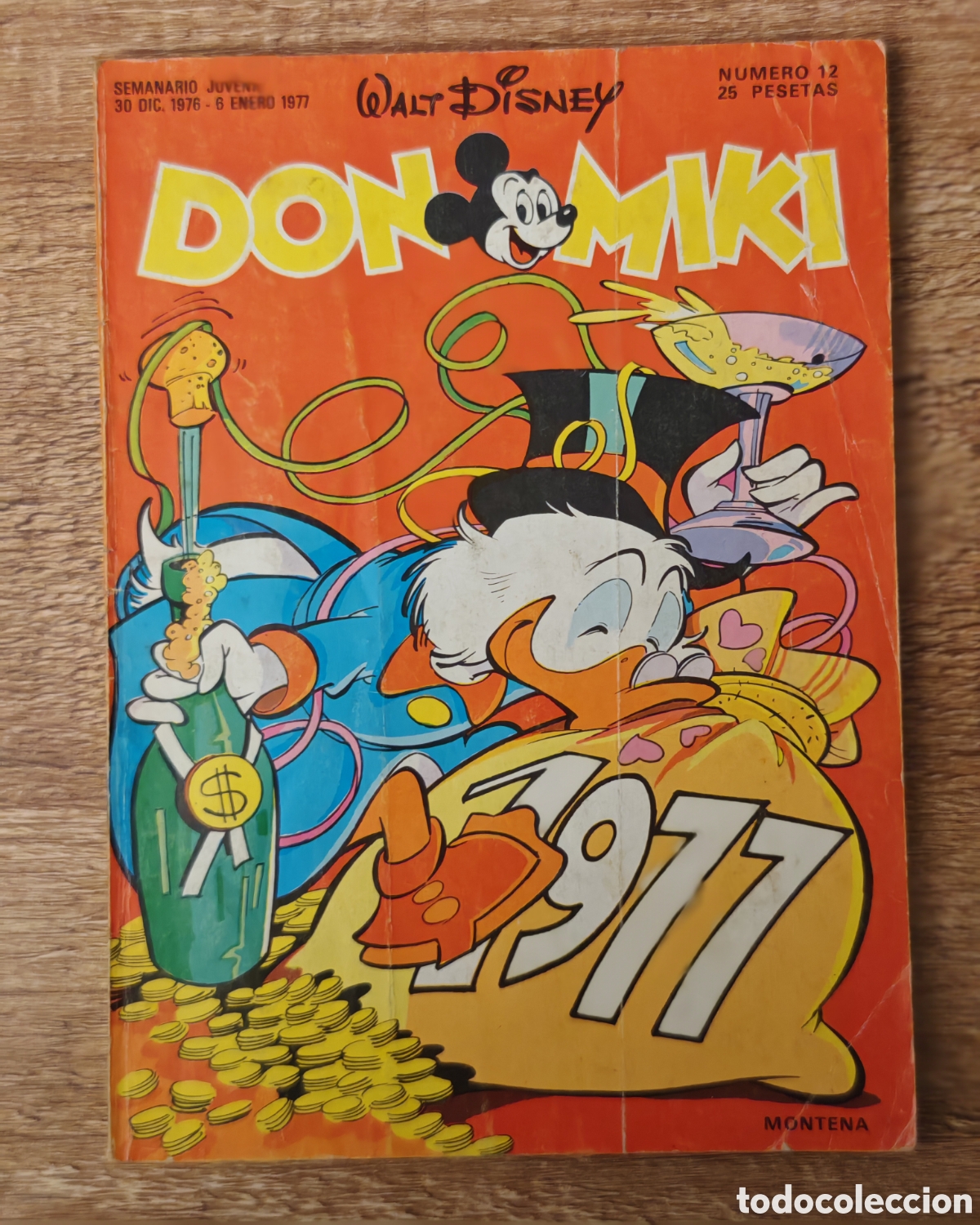 Tebeos: Don Miki n&deg; 12 Montena 1977 Con cup&oacute;n