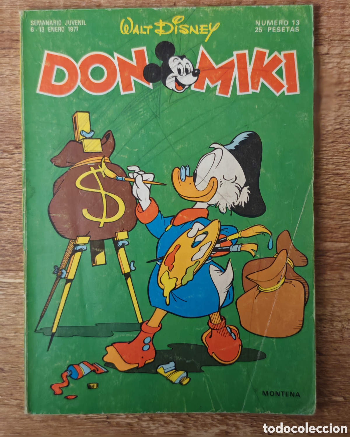 Tebeos: Don Miki n&deg; 13 Montena 1977 Con cup&oacute;n